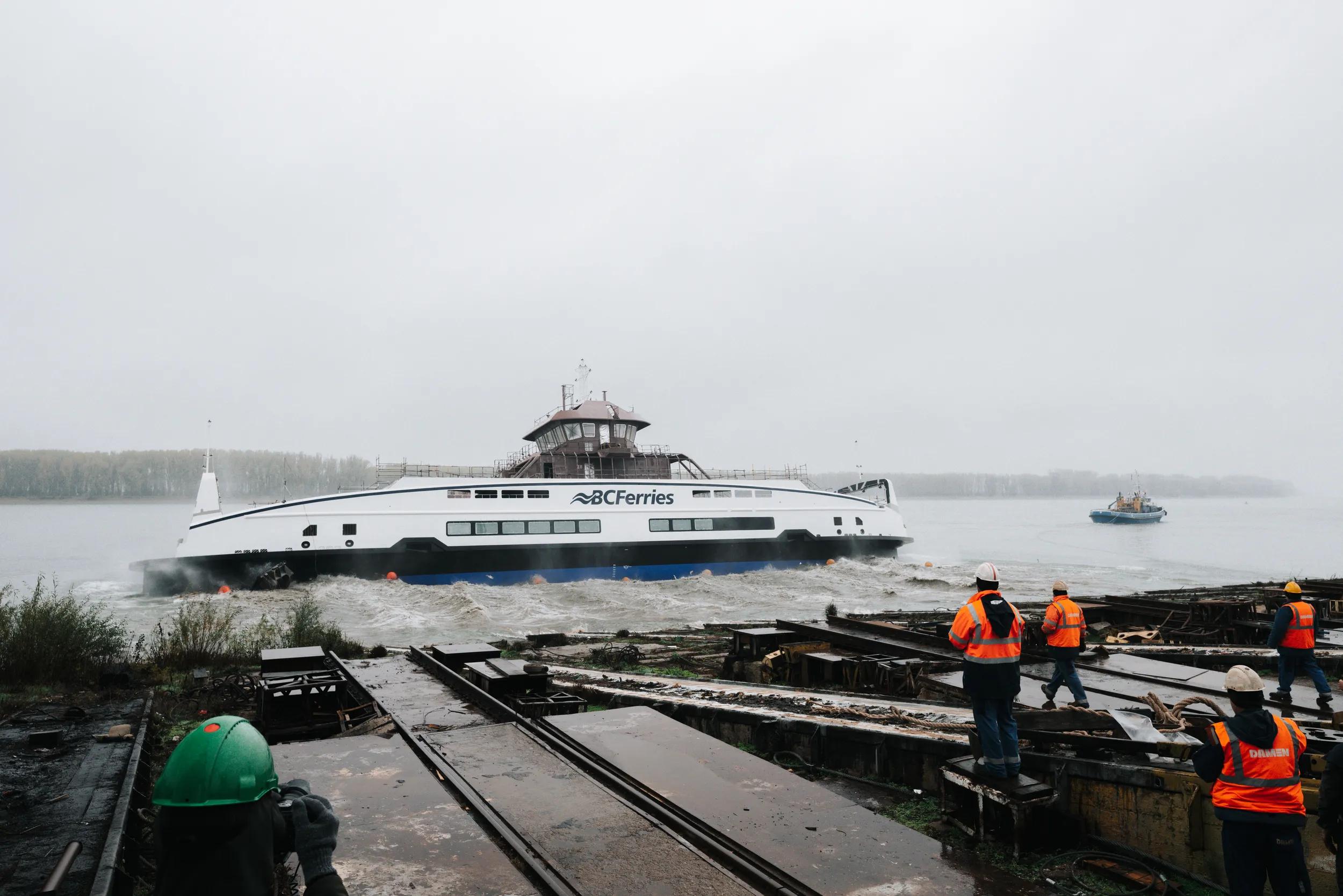 Damen launched the Island Class 9 for Canada’s BC Ferries 3