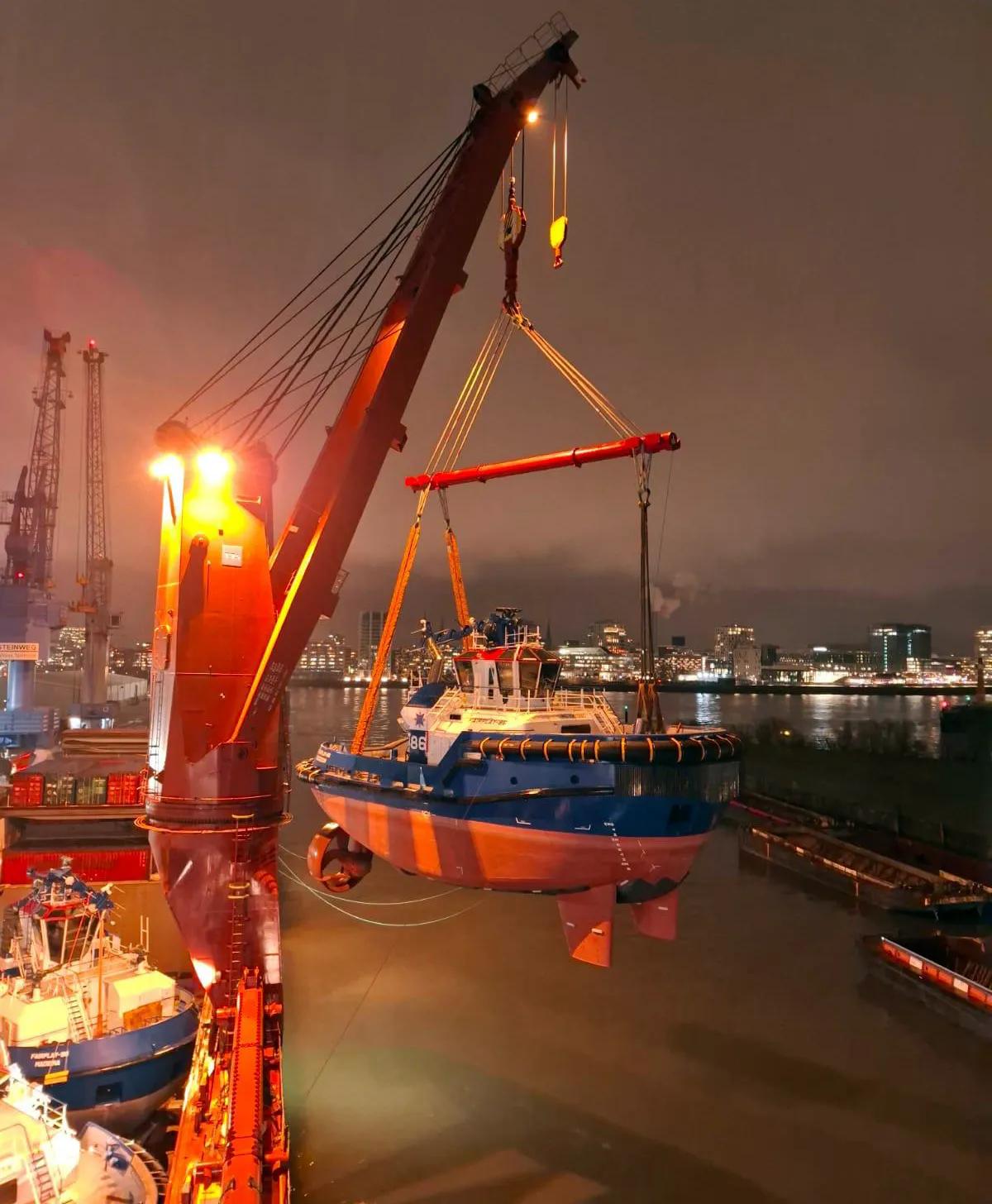 Damen delivers new tugs to the Fairplay and Louis Meyer 2