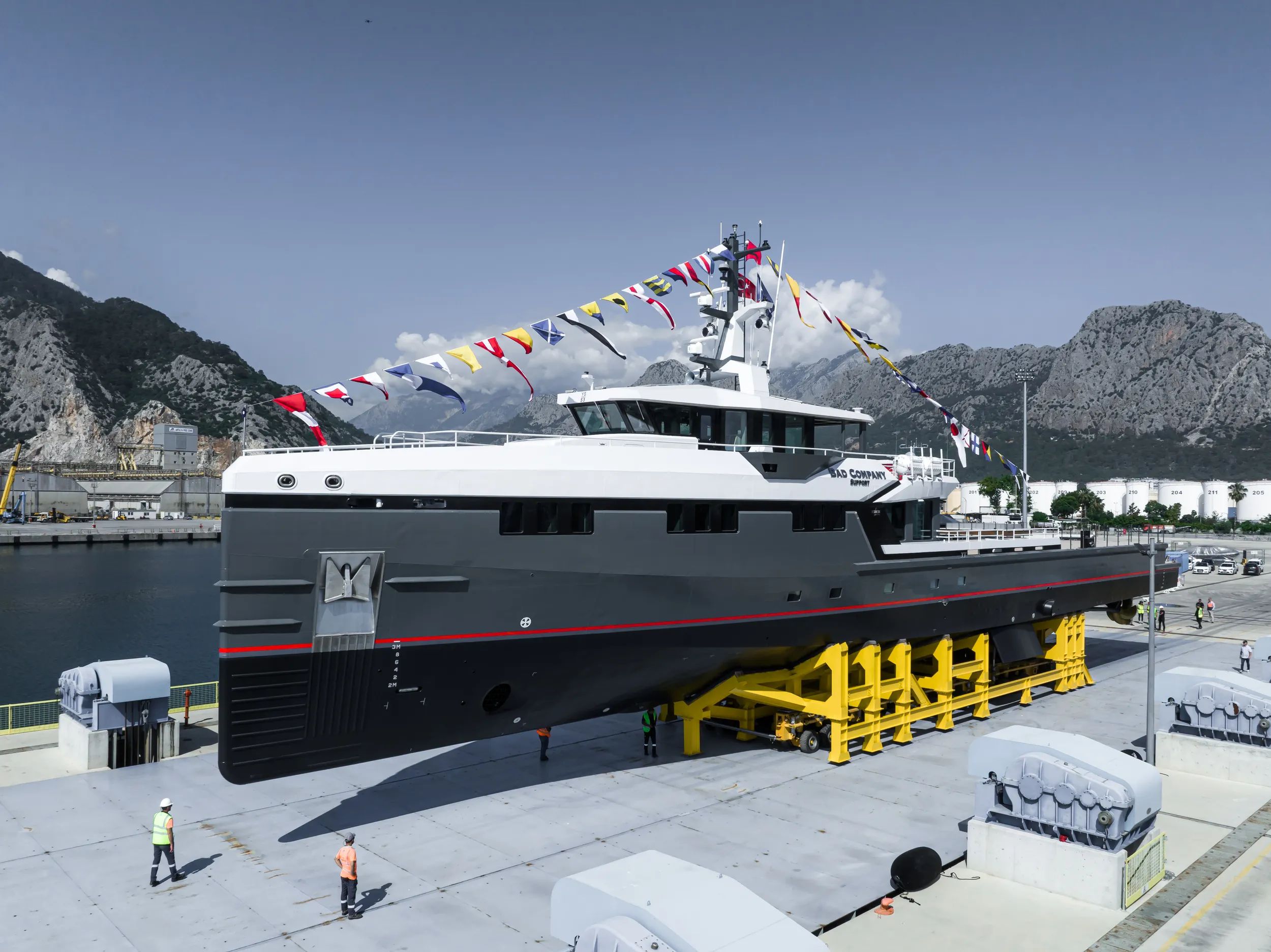 First Yacht Support 53 launched