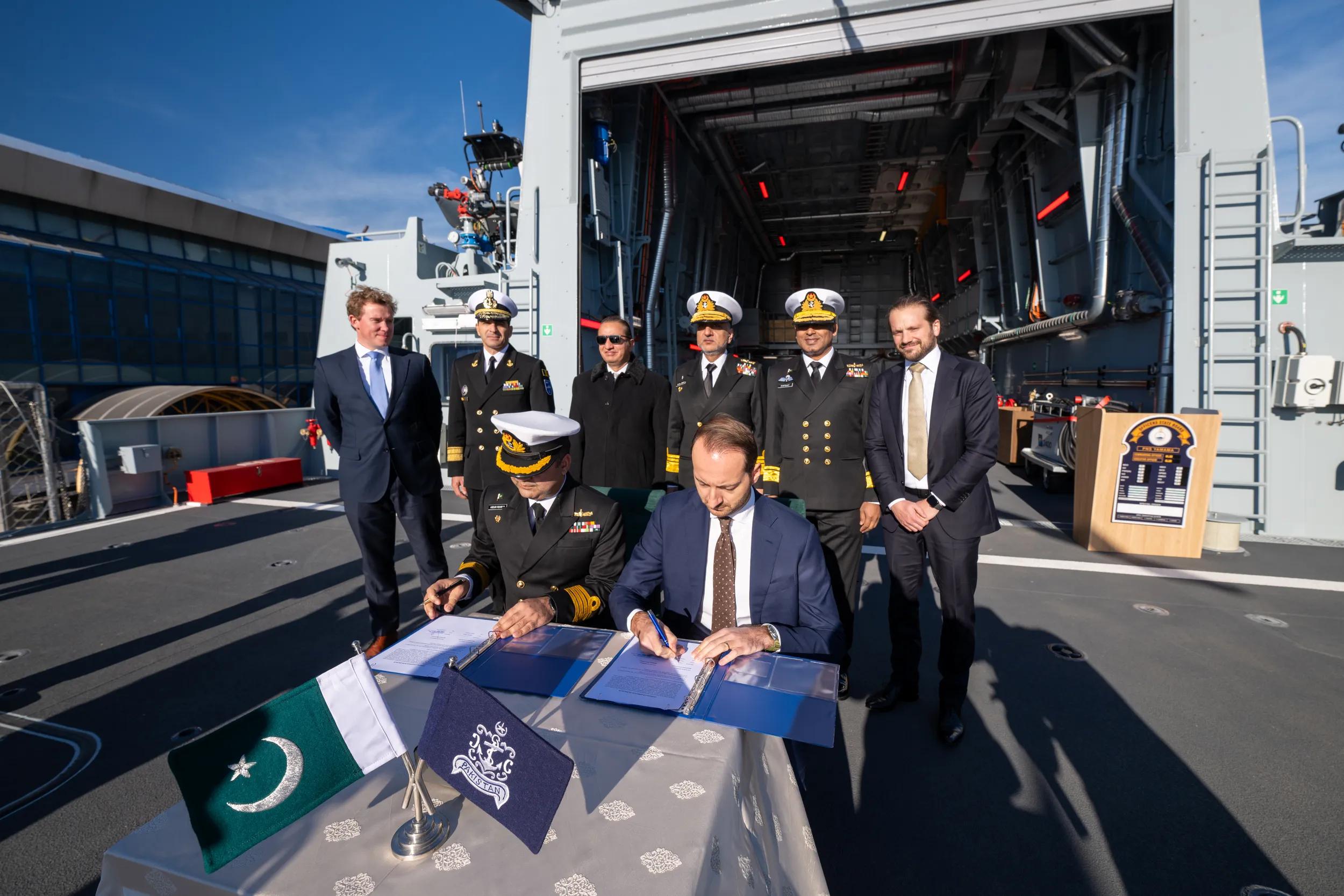 Damen delivers second OPV 2600 to Pakistan Navy