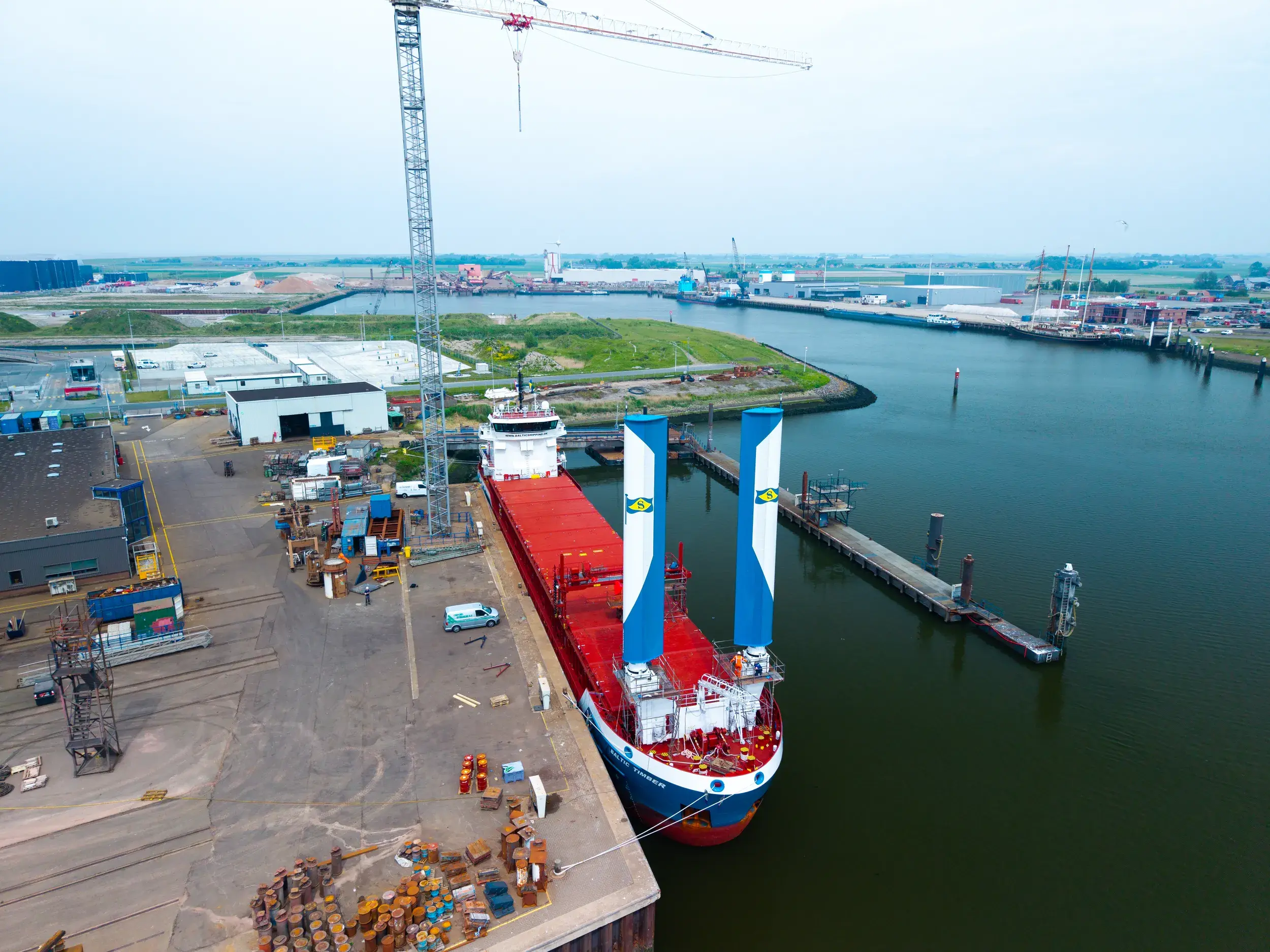 Damen adds wind-assisted propulsion to CF 3850 2