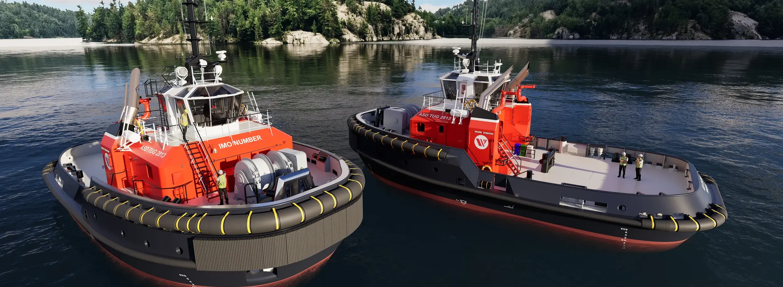 Damen and Seaspan sign contract for two ASD Tugs 2813 at ITS top