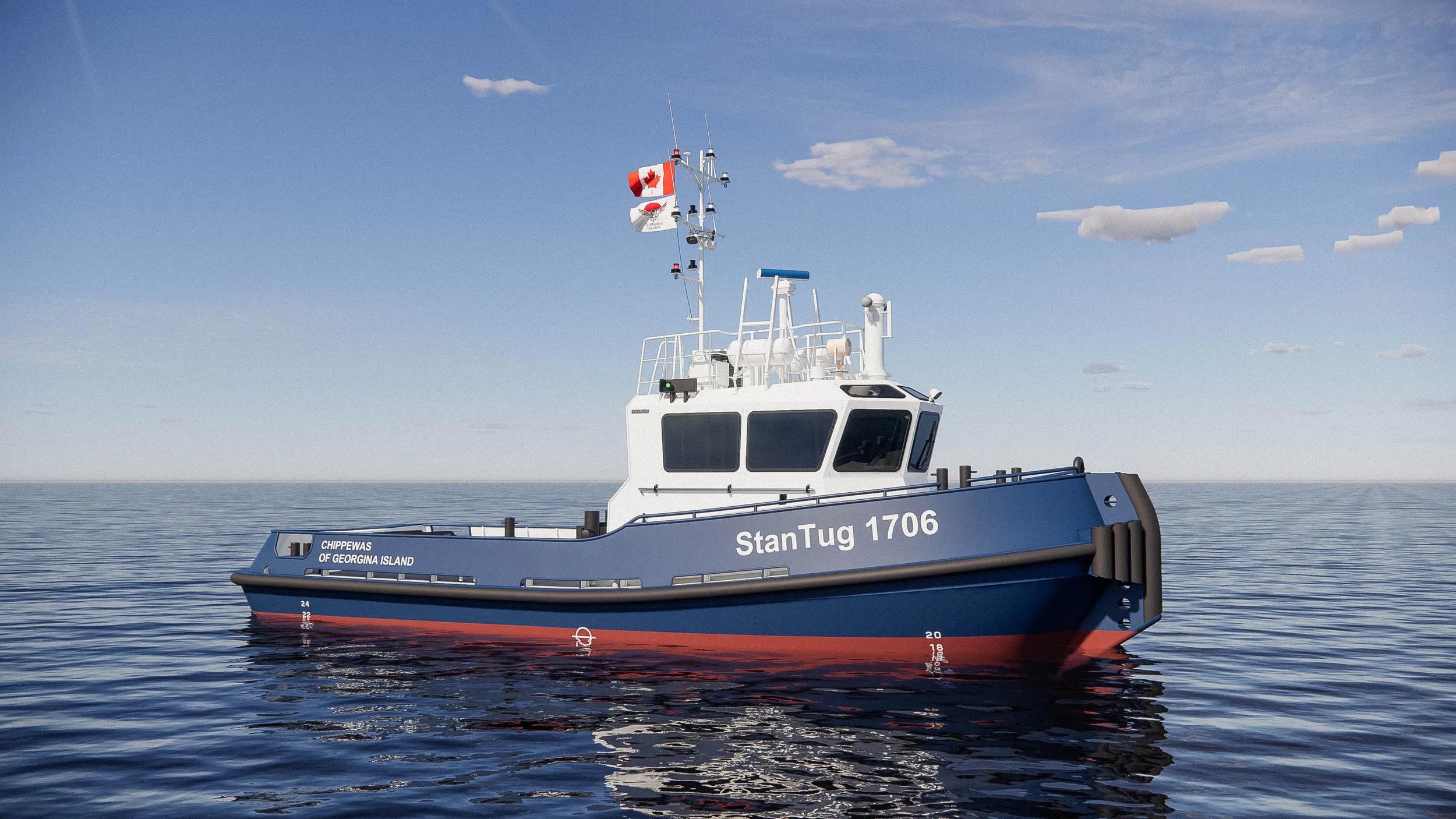 Damen signed to deliver Stan Tug 1706 ICE teaser